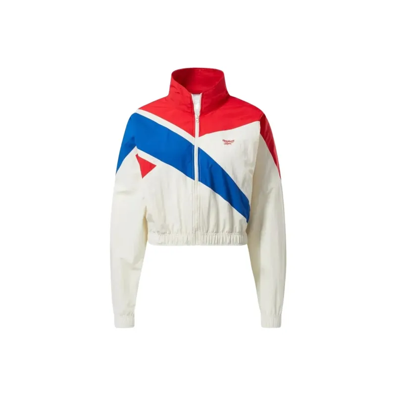 Reebok CYCLED Collection Classics Franchise Track Jacket Jackets Coats Women's White-0
