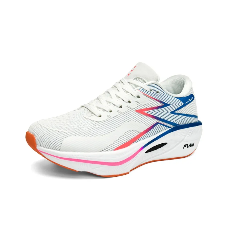Ncmt Slip Resistant, Abrasion Resistant, Breathable Low Top Carbon Plate Running Shoes Unisex-26