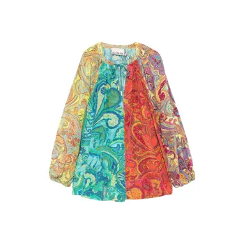 ALEMAIS Ceto Spliced Blouse