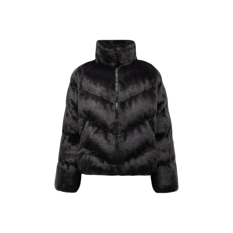 Nike Sportswear Windpuffer Women's Therma FIT Loose Faux Fur Jacket-0