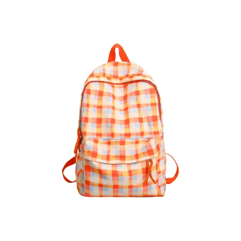 GOBLIN SHARKS 1759 Nylon Backpack Regular Unisex Blue/Green/Orange/Red Green-9