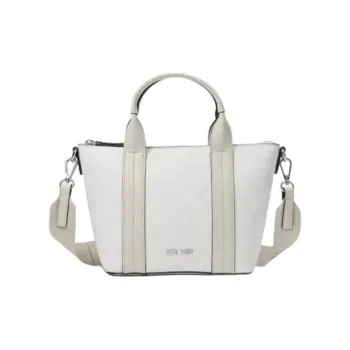 NINE WEST Imitation Leather Handbag Mini Women's White