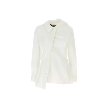 Jacquemus Asymmetric Hem Slim Fit Shirt