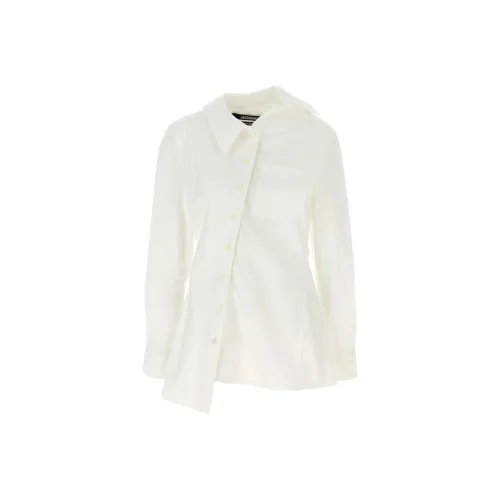 Jacquemus Asymmetric Hem Slim Fit Shirt