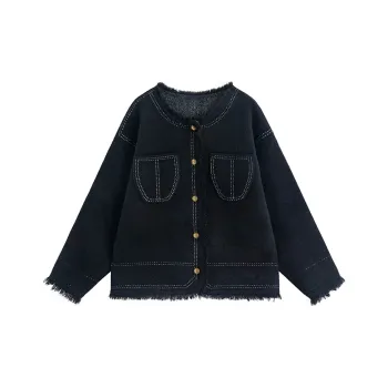 Juden Choi Jackets & Coats Women's Black