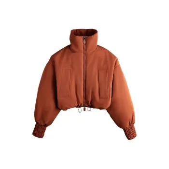 TOD'S Cropped Puffer Jacket