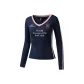Navy Blue & Pink