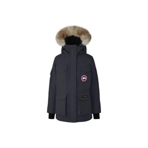 Canada Goose Expedition Series Down Jacket Asia Version, Winter Women's Dark Blue