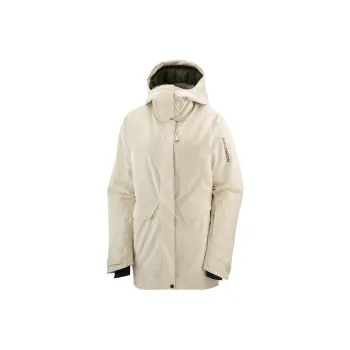 SALOMON Stance Cargo Jackets Coats Women's Beige