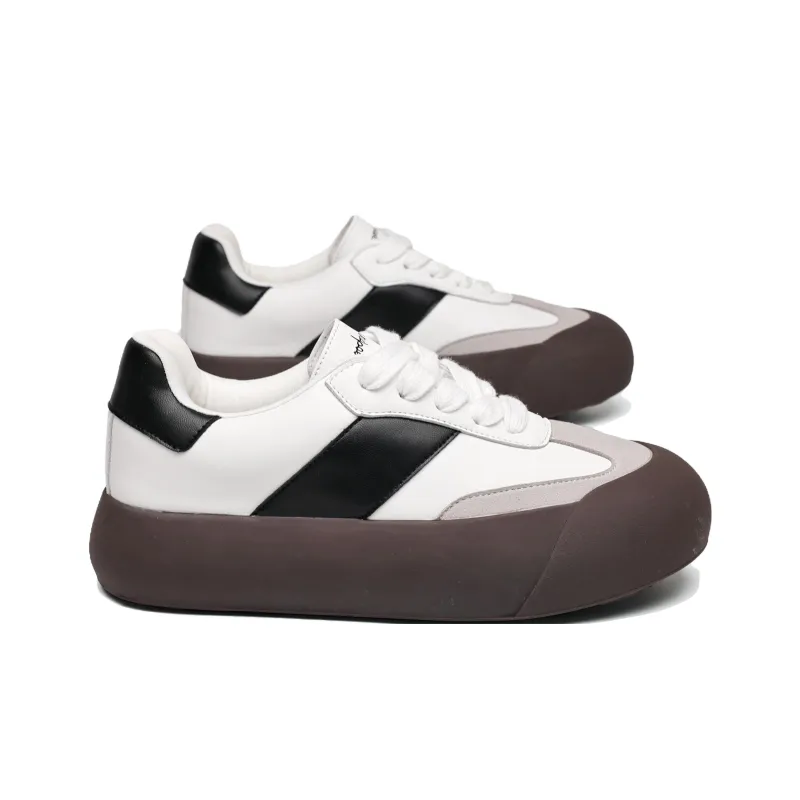 BARDILEV Slip Resistant, Abrasion Resistant, Breathable, Height Increasing Low Top Skateboard Shoes Unisex-9