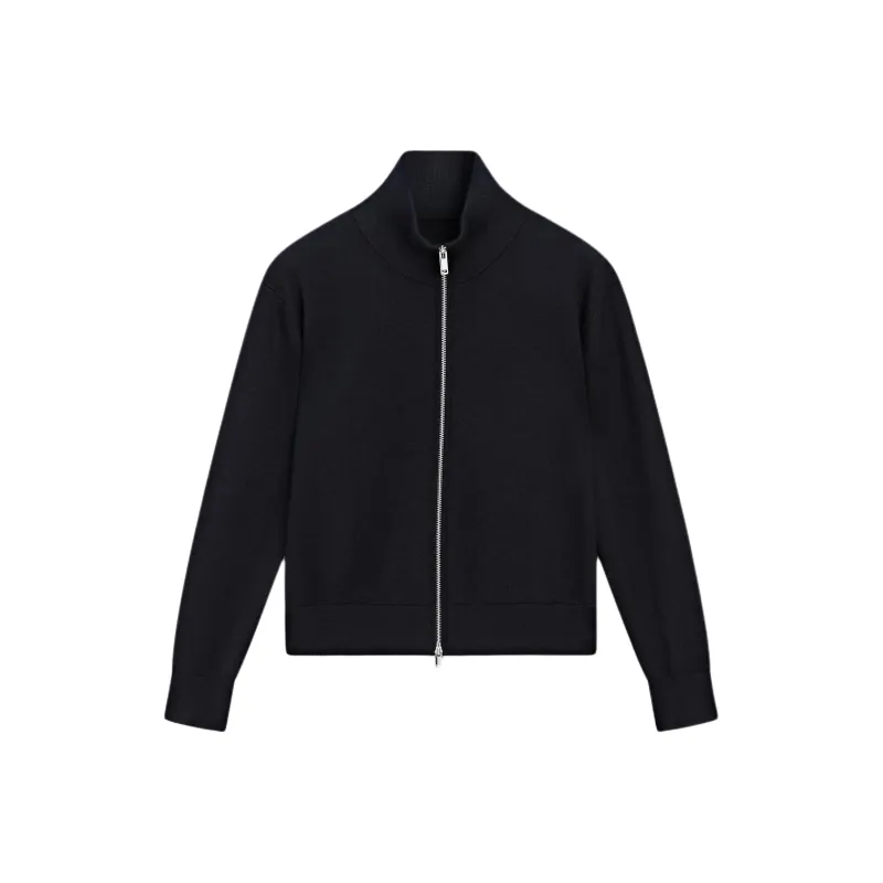 Massimo Dutti Jackets Coats Women's Navy Blue-0