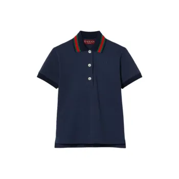 GUCCI Polo Shirts Women's Navy