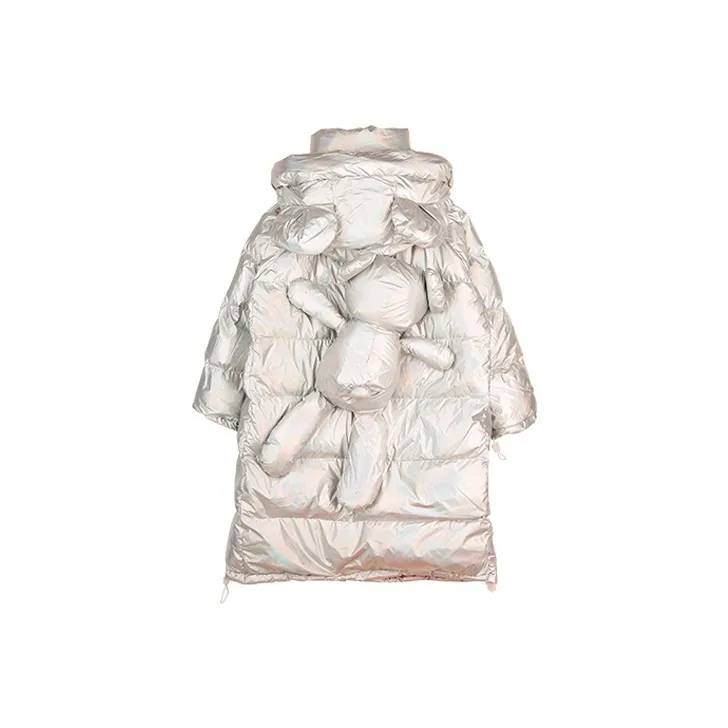 LALABOBO Down Jacket Women's Silver-0
