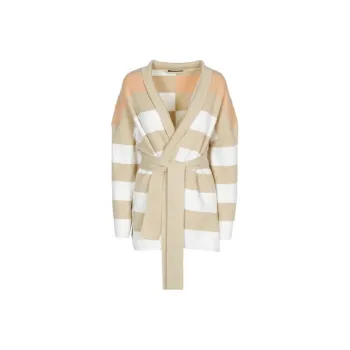 JOSEPH Striped Knitted Cardigan