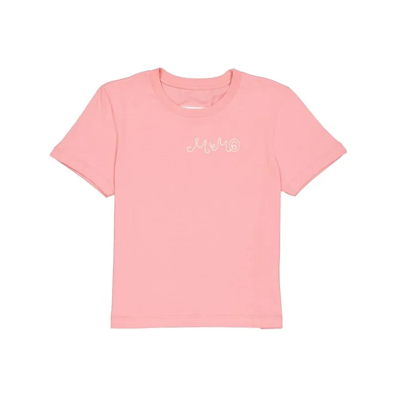 MM6 Maison Margiela T Shirt Women's Pink-0