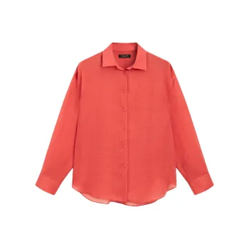 Massimo Dutti Shirt Women's Red