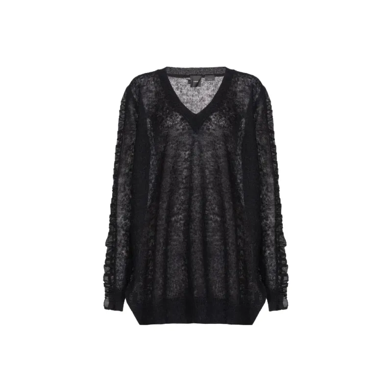 PINKO V neck Knitted Dress-0