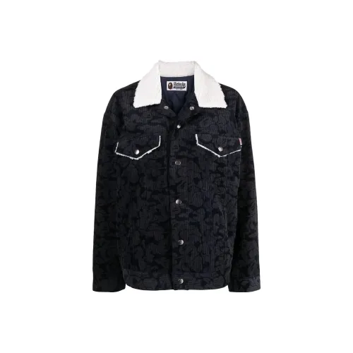 A BATHING APE Bape Jackets Women's Dark Blue