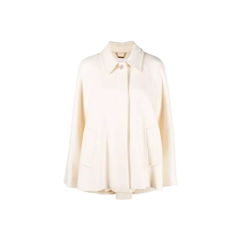 Chloé Jackets Women's Ivory White-0