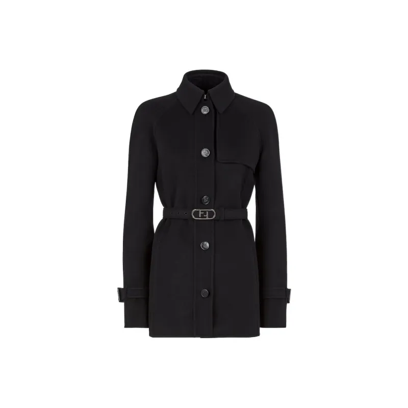 FENDI Jackets Women's Black-0