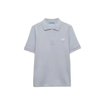 PRADA SS24 Polo Shirt Women's Xingji Blue