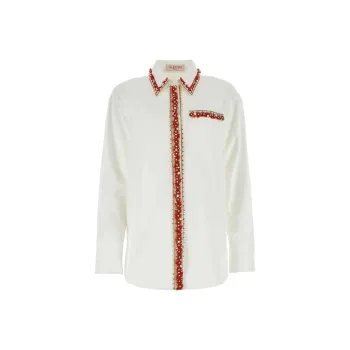 Valentino Embellished Long Sleeved Shirt
