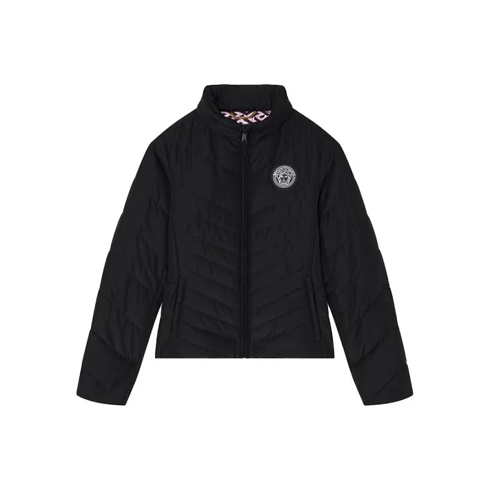 VERSACE Down Jackets Women's Black-0