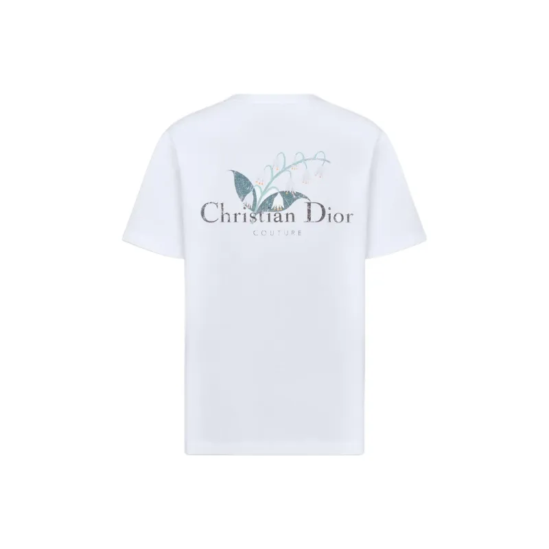 DIOR T Shirts Men White-1