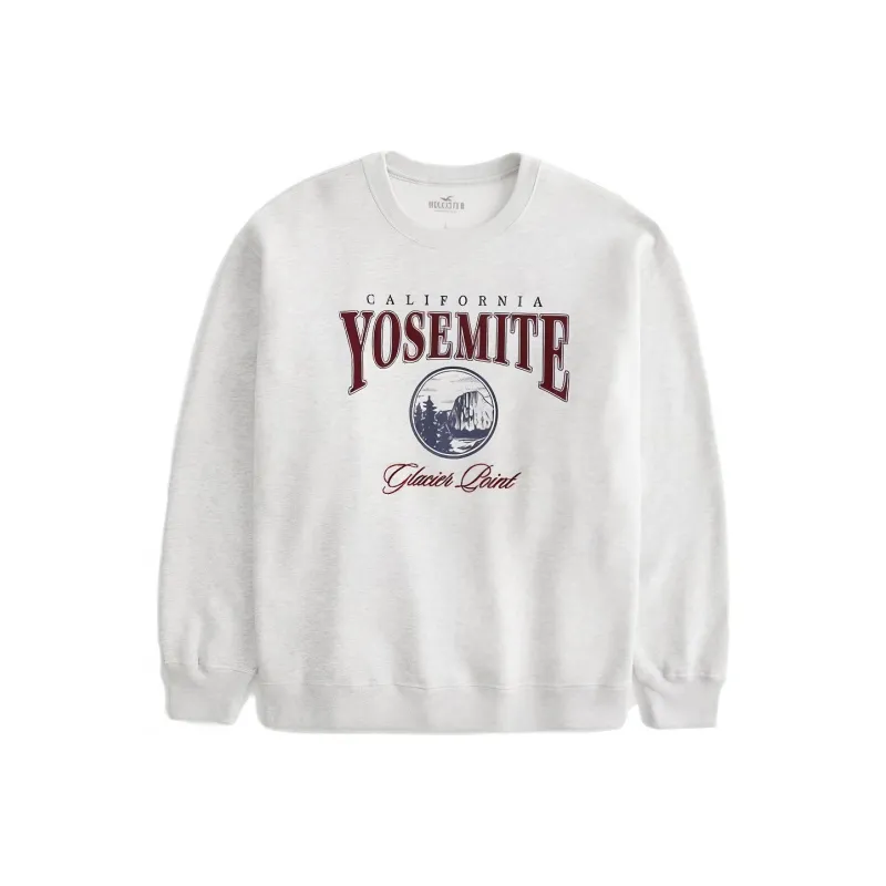 Hollister Sweatshirts Women's Light Heather Gray-0