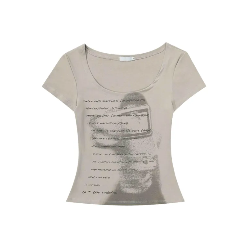 LESS BEARS Set in Sleeve T Shirt Unisex-3