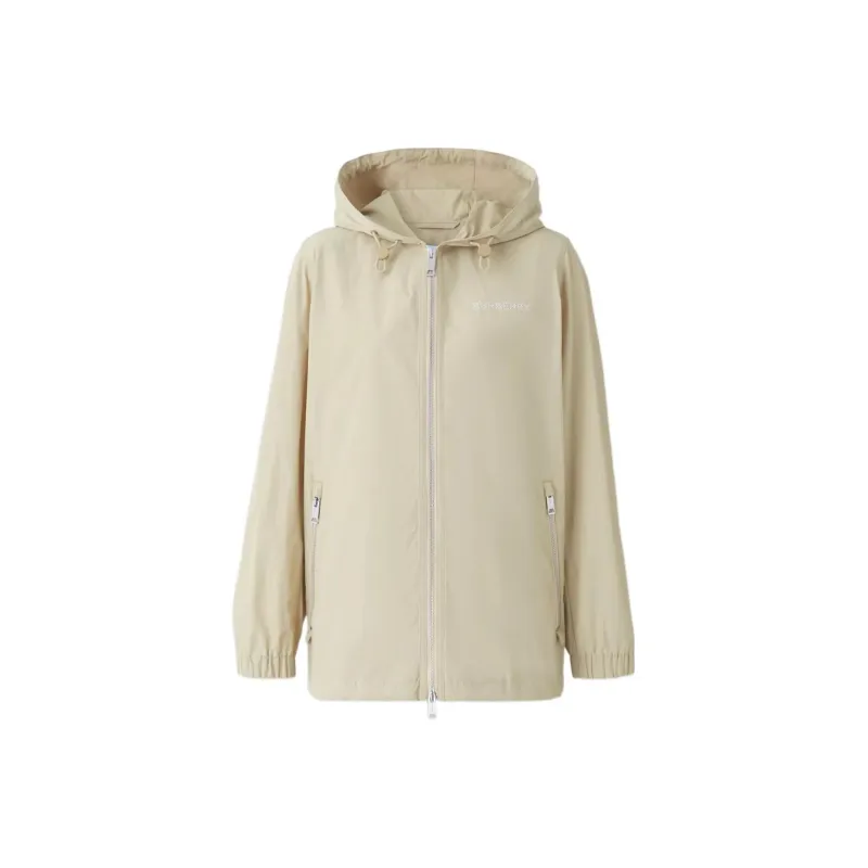 Burberry Everton Hooded Jacket Beige-0
