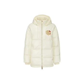 EVISU Down Jackets Women's Ecru