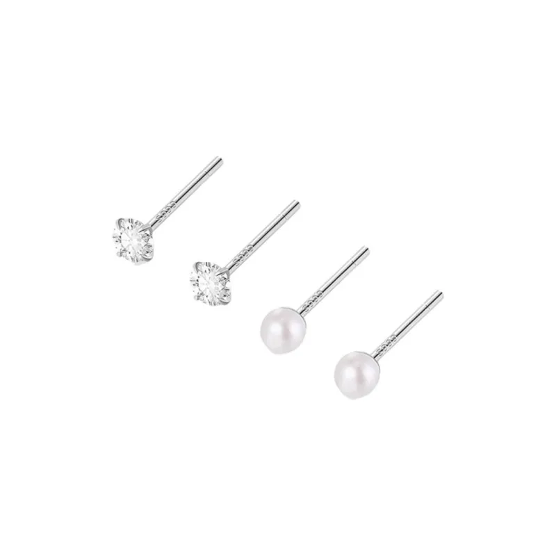 Daisy Dream 999 Fine Silver Stud Earrings Women's-6