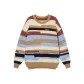 Brown Blue Stripes
