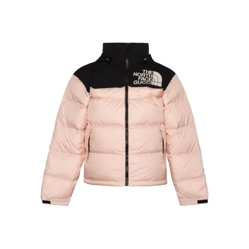 GUCCI X The North Face Padded Jacket dark Pink/Black