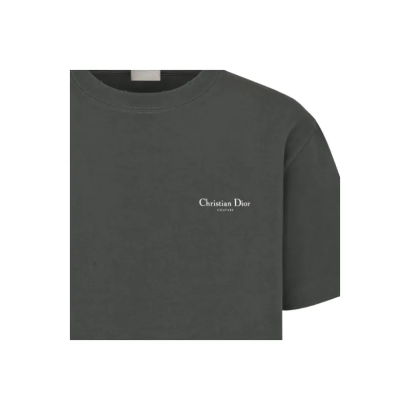 DIOR T Shirts Men Black-2