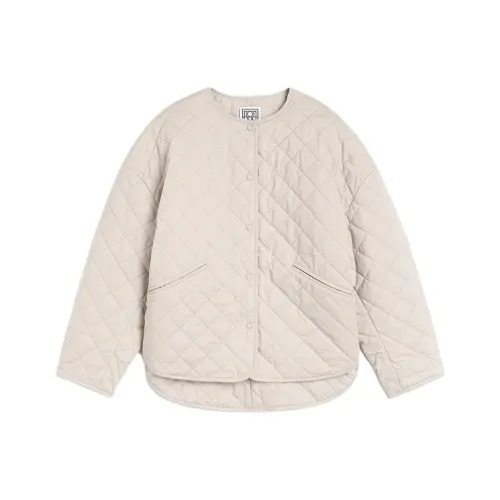 TOTEME Long Sleeved Quilted Crewneck Jacket