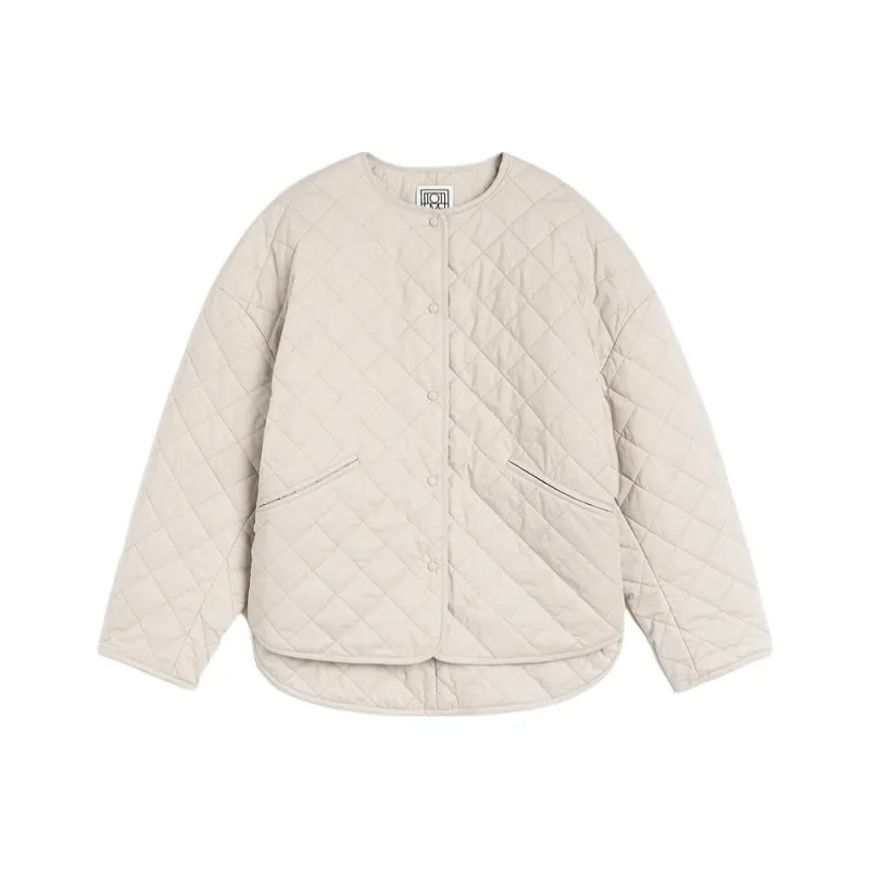 TOTEME Drop shoulder Diamond quilted Jacket-0