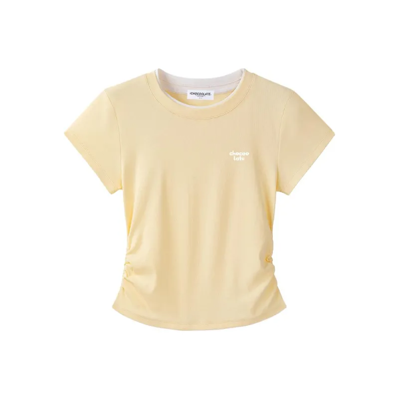  CHOCOOLATE T Shirt Women's YEX/Light Yellow-0