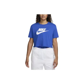 Nike Sportswear Essentials Series Drop Shoulder Sleeve T Shirt Women's Royal Blue