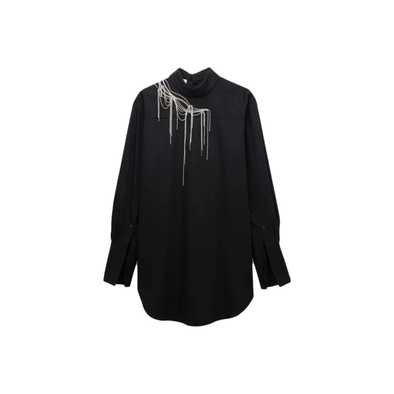 DRIES VAN NOTEN FW24 Shirt Women's Black-0