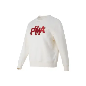 PUMA CNY Year Of The Dragon Series Sweatshirts Women's White