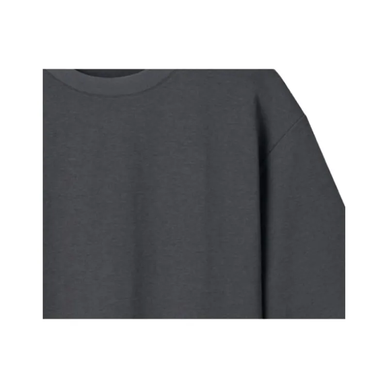 UNIQLO T Shirt Unisex Asphalt Gray-3