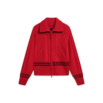 LiNing Sports Trendy Collection Day By Day Gold Collection Knitwear Women's Samba Red