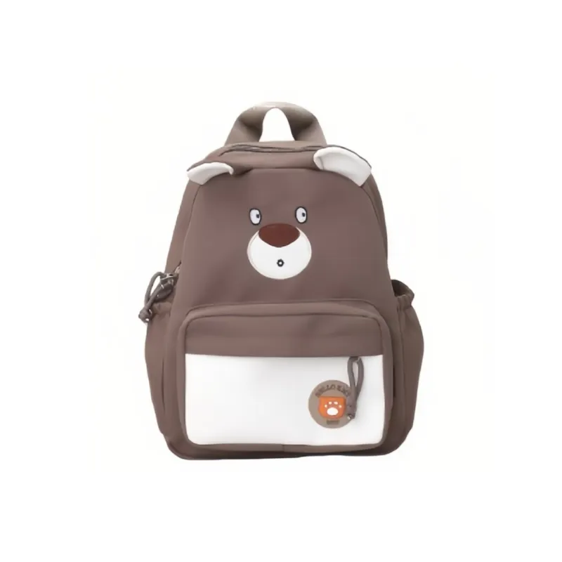 URBAN FOREST Nylon Backpack Regular Unisex Purple/Brown/Khaki/Blue/Pink/Black-5