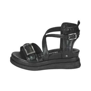 AirStep LAGOS BUCKLE Roman Sandals Women's Black