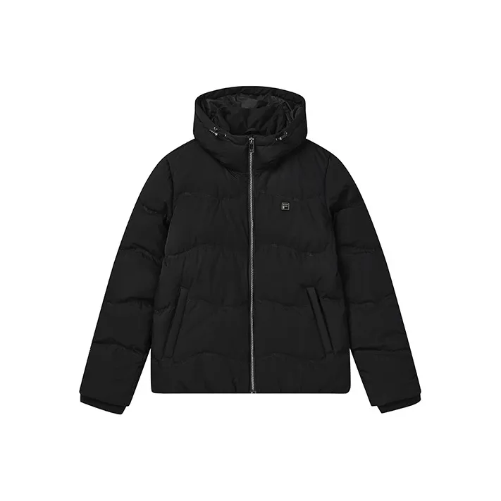 FILA Down Jacket Women's Jet Black-0
