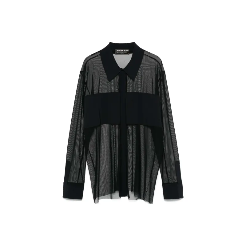 CHIARA BONI La Petite Robe Drogo Illusion Blouse-0