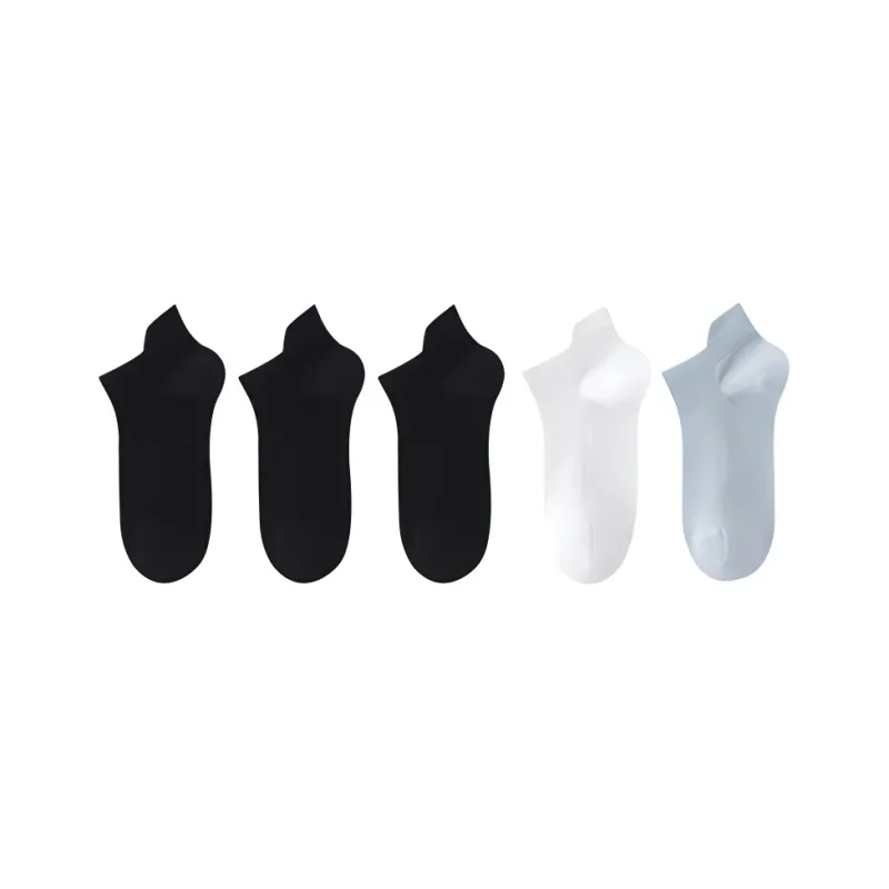 H YXIANG Ankle Socks Women's 5 Pack-23