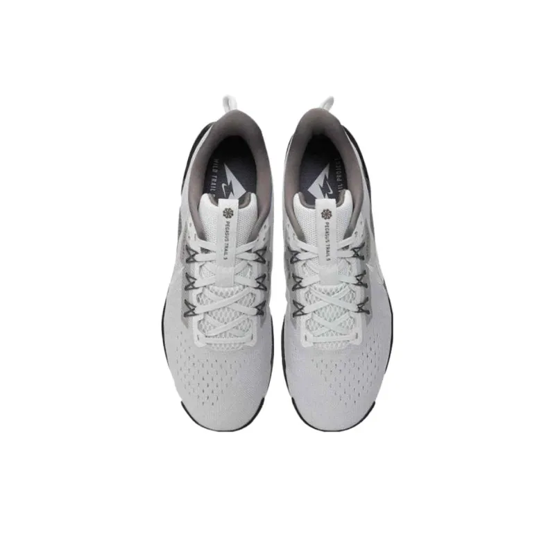 Nike REACTX PEGASUS TRAIL 5 Anti Slip Wear Resistant Low Top Casual Running Shoes Men's White-2